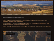 Tablet Screenshot of northernlightsmusic.co.uk